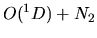 $\displaystyle O(^1D) + N_2$
