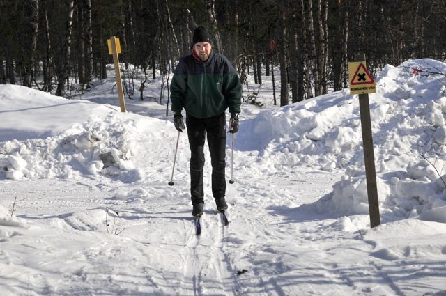Jonas Ekeberg tränar 090325
