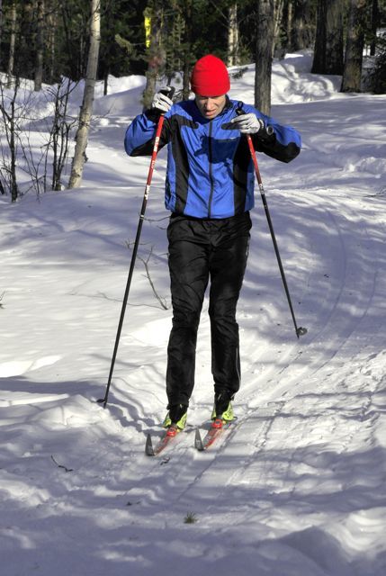 Mats Luspa forsar fram 090325