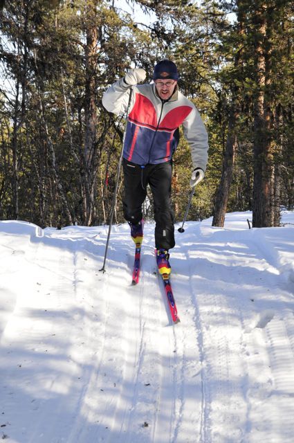 Lars-Göran Wanhainen stakar mot 7 plats 090325
