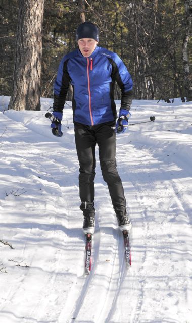 Magnus Oja på andra varvet 090325