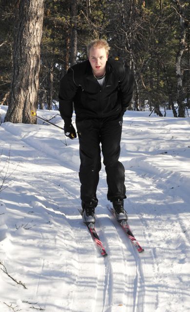 Tuomas Haarnoja i full fart 090325